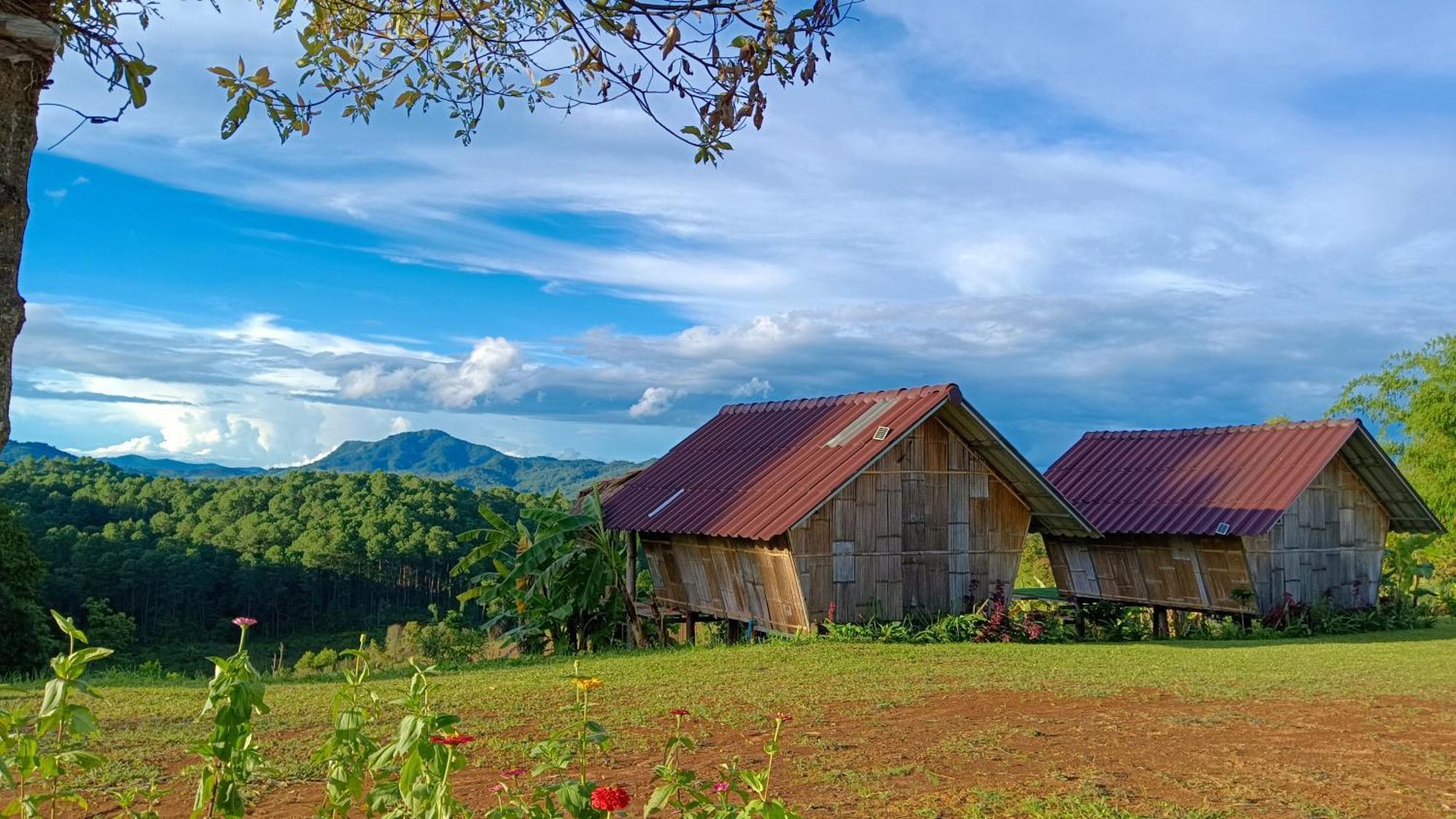 ไร่นิธิสุนทร Nithisoonthon Farmstay Mae Hong Son Dış mekan fotoğraf